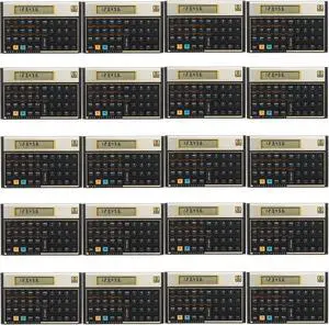 HP 12c Financial Calculator -20 Count