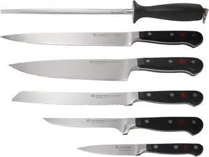 Wusthof 1120160602 Classic Six Piece Cook's Set 6, Black