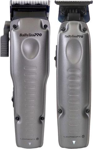 BaByliss Pro FXONE LO-PROFX High-Performance Low-Profile Clipper #FX829 with BaByliss Pro FXONE LO-PROFX High-Performance Low-Profile Trimmer #FX729
