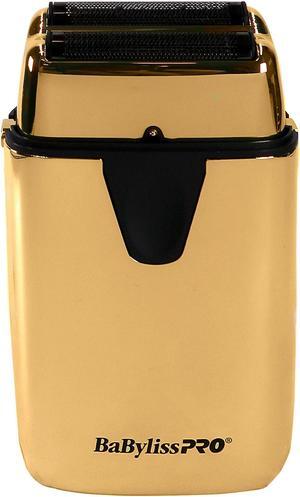BaByliss Pro UVFOIL UV-Disinfecting Metal Double Foil Shaver #FXLFS2G (Gold)