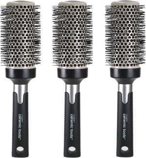 ConairPro Ceramic Tools Medium Round Brush 2" (#CPBCTR2) -3 Count