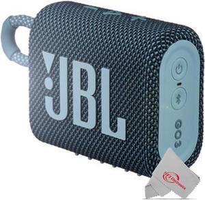 JBL Go 3 Portable Bluetooth Waterproof Speaker Blue