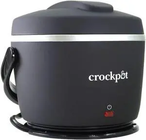 Crock-Pot Electric Lunch Box, Portable Food Warmer for On-the-Go, 20-Ounce (591 mL), Black Licorice