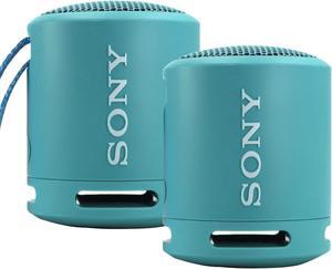 Sony SRS-XB13 Extra Bass Portable Waterproof Wireless Speaker (Blue)- 2 Count