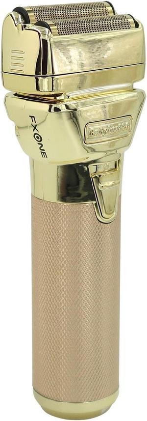 BaByliss Pro FXONE GOLDFX All-Metal Interchangeable-Battery Shaver Gold #FX79FSG