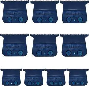 BaByliss Pro Blue DLC/Titanium Standard-Tooth Trimmer Blade #FX707BL -X10