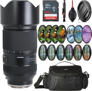 Tamron 70-180mm f/2.8 Di III VC VXD G2 Lens with Complete Creative Filter Collection