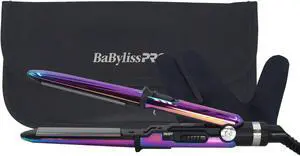 BaByliss Pro Nano Titanium Prima2000 3/4" Stainless Steel Mini Iron Iridescent #BNTBRB2000UC