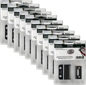 Wahl Stagger-Tooth Blending Clipper Blade For 5 Star Cordless Magic Clip #02161 -10 Pieces
