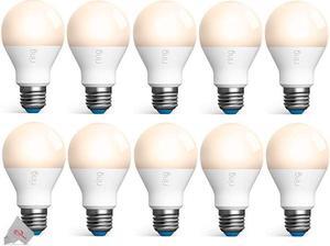 Ring A19 Smart LED Light Bulb Dimmable 800 Brightness Lumens Indoor / Outdoor Use - 10 Count