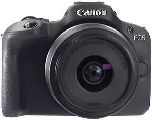 Canon EOS R100 Mirrorless Camera with 18-45mm Lens - Black - REFURBISHED