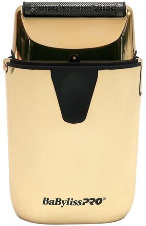 BaByliss Pro UVFOIL UV-Disinfecting Metal Single Foil Shaver - Gold #FXLFS1G