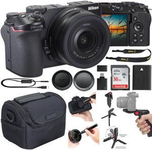 Nikon Z30 Mirrorless Camera with DX 16-50mm Lens + All You Need Accessory Kit