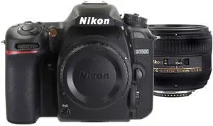 Nikon D7500 DSLR Camera "REFURBISHED" with Nikon AF-S NIKKOR 50mm f/1.4G Lens