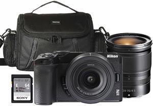 Nikon Z30 Mirrorless Camera with DX 16-50mm and Nikon Nikkor Z 24-70mm f/4 S Lens Bundle