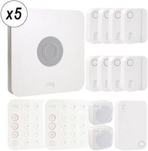 Ring Alarm 14-Piece Home Security Kit - Wireless System, Works with Alexa - 5 Units