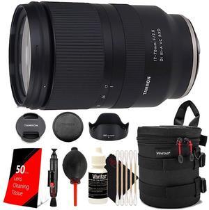 Tamron 17-70mm F/2.8 Di III-A VC RXD 4.1x Zoom Lens For Sony E-Mount + Top Cleaning Kit