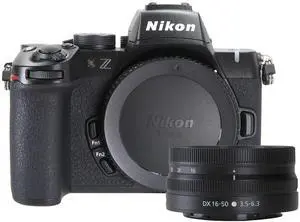 Nikon Z50 II Mirrorless Camera with Nikon NIKKOR Z DX 16-50mm f/3.5-6.3 VR Wide Angle Lens