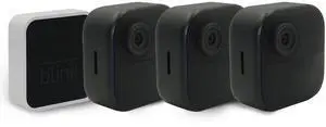 Blink Outdoor 4 (4Th Gen) - Wire-Free Smart Security Camera  Two-Year Battery Life  Two-Way Audio  Hd Live View  Enhanced Motion Detection  Works With Alexa - 3 Camera System