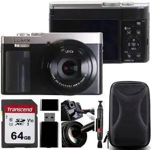 Panasonic Lumix ZS99 20.3MP 30X Optical Zoom Digital Camera (Silver) Basic Camera Accessory Bundle