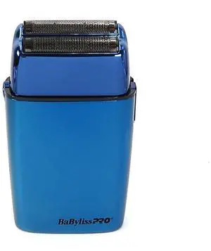 BaByliss Pro LIMITED EDITION Cordless Metal Double Foil Shaver (Blue) FXFS2BL