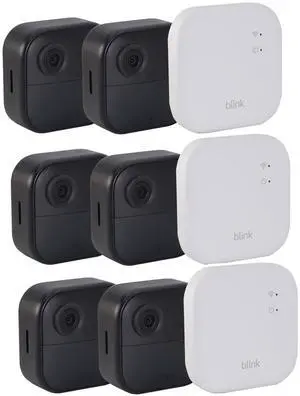 3x Blink Outdoor 4 XR Wireless Security Camera, 400 Feet of Extended Range (Sync Module XR included) - 2 Cameras