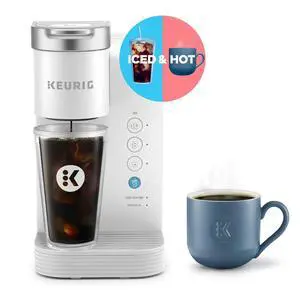 Keurig K-Express Essentials Single Serve K-Cup Pod Coffee Maker, White Keurig K-Express Essentials Single Serve K-Cup Pod Coffee Maker, White