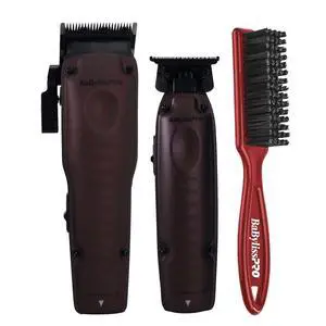 BaByliss Pro FXONE LO-PROFX Clipper & Trimmer Prepack - Midnight Purple (TOOLS ONLY) #FX129PTO + Fade Brush BaByliss Pro FXONE LO-PROFX Clipper & Trimmer Prepack - Midnight Purple (TOOLS ONLY) #FX129PTO + Fade Brush