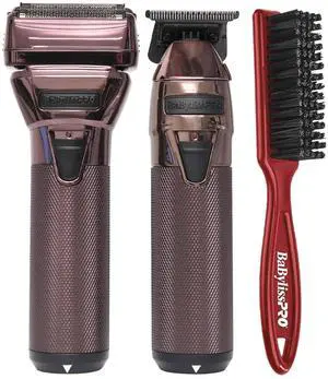 BaByliss Pro LimitedFX FXONE Nightfall Collection Trimmer & Foil Shaver FX1FSTPTO with Fade Brush BaByliss Pro LimitedFX FXONE Nightfall Collection Trimmer & Foil Shaver FX1FSTPTO with Fade Brush