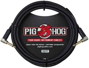 Pig Hog PH10RR 10ft Right Angle to Right Angle 1/4" Instrument Cable Pig Hog PH10RR 10ft Right Angle to Right Angle 1/4" Instrument Cable