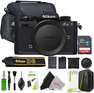 Nikon Z fc Mirrorless Camera Body - Black Accessory Bundle Nikon Z fc Mirrorless Camera Body - Black Accessory Bundle