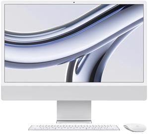 Apple 2023 iMac All-in-One Desktop Computer with M3 chip 8-core CPU, 8-core GPU, 8GB memory, 256GB SSD storage 24 in Retina Display, 8GB Unified Memory, 256GB SSD Storage, Matching Access (MQR93LL/A)