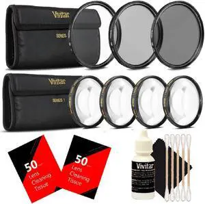 Vivitar 72mm Macro Close Up Kit with Deluxe Accessory Kit for 72mm Lenses