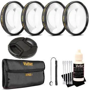 Vivitar Professional 67mm Macro Close Up Kit + Top Kit for All 67mm Lenses