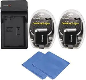 LP-E10 Replacement Battery (2x) for Canon EOS Rebel T3 T5 T6 1100D 1200D DSLR