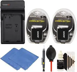 LP-E10 Replacement Battery (2x)Kit for Canon EOS Rebel T3 T5 T6 1100D 1200D DSLR