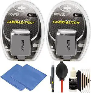 LP-E10 Replacement Battery(2x)Kit for Canon EOS Rebel T3 T5 T6 1100D 1200D D-SLR