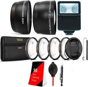 52mm Fisheye Telephoto & Wide Angle Lens + Macro Kit + Top Kit for NIKON D3300 D3200 D3100 D5500 D5300 D5200 D5100 DSLR