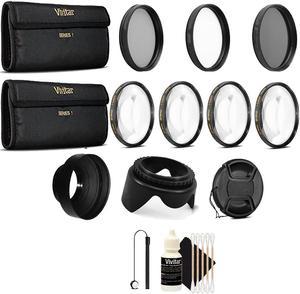 52mm Top Lens Accessory Kit for NIKON D3300 D3200 D3100 D5500 D5300 D5200 D5100 D7000 D7100 D7200 DSLR Camera