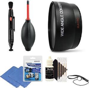 Vivitar 52mm Wide Angle Lens Kit for Canon EOS 700D,1200D & All Canon DSLR Camera