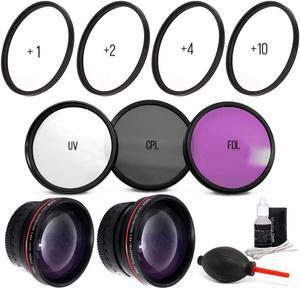 58MM Essential Filter Kit for CANON EOS / REBEL