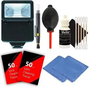 55mm Lens Cleaning Accessory Kit For Nikon D5500, D5300, D3300, D3400