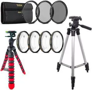 52mm Macro  UV CPL ND and Flexible Tripod For NIKON D3300  D3100 D5300