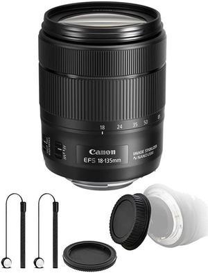 Canon EF-S 18-135mm f/3.5-5.6 IS NANO USM Lens and Top Accessory Kit for DSLR Cameras
