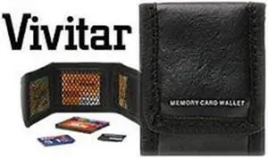 Memory Card Wallet for up to 3 Memory Cards