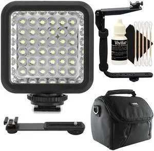 Vidpro Professional Photo and Video 36 LED Light with Accessory Kit
