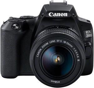 Canon EOS 250D / SL3 with EF-S 18-55mm f/3.5-5.6 III Lens (Black)
