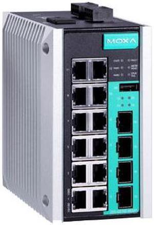 Moxa EDS-G516E-4GSFP - Managed full Gigabit Ethernet switch