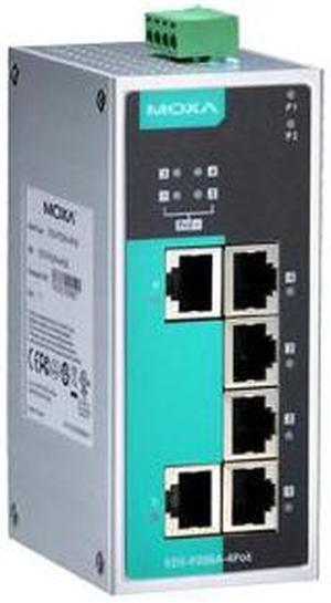 Moxa EDS-P206A-4PoE - Unmanaged PoE Ethernet switch