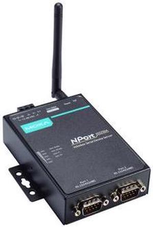 Moxa NPort W2250A-US - 2 Port Wireless Device Server